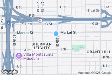 Map image of the property - 518 25th St