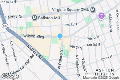 Map image of the property - The View Ballston