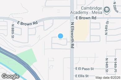 Map image of the property - 9119 E Fairfield St