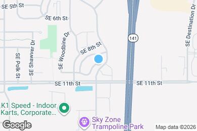 Map image of the property - 901 SE 10th Ln