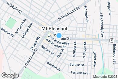 Map image of the property - 401 W Main St
