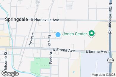 Map image of the property - 702 E Johnson Ave