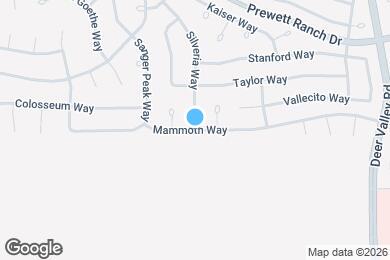 Map image of the property - 2423 Mammoth Way