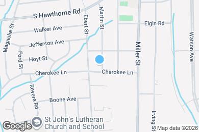 Map image of the property - 1210 Martin St
