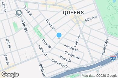 Map image of the property - 102-19 Martense Ave