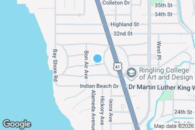 Map image of the property - 976 Tennessee Ln