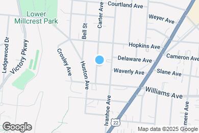 Map image of the property - 4106 Carter Ave