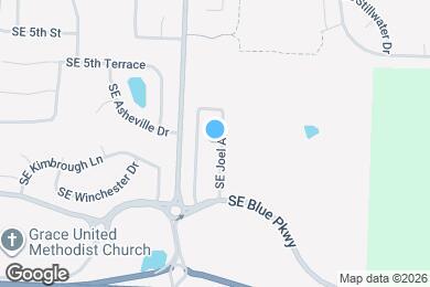 Map image of the property - 618 SE Joel Ave