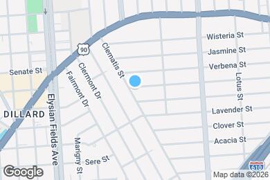 Map image of the property - 3925 Clematis St
