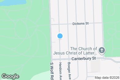 Map image of the property - 1453 Heidorn Ave