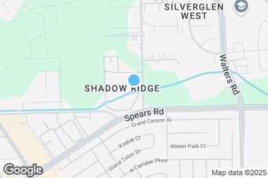 Map image of the property - Shadow Ridge Apartments