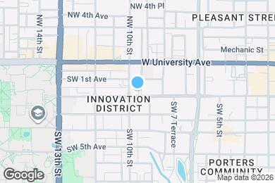 Map image of the property - 926 SW 2nd Ave