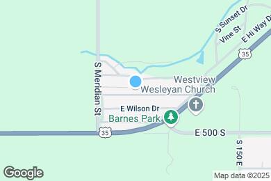 Map image of the property - 7145 S Meridian St