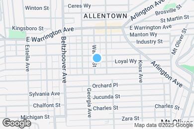 Map image of the property - 321 Walter St