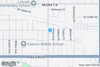 Map image of the property - 17016 Van Ness Ave