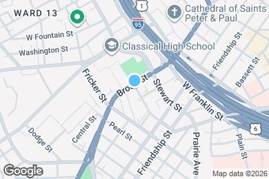 Map image of the property - Copley Chambers II & III