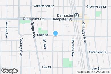 Map image of the property - 1147 Maple Ave