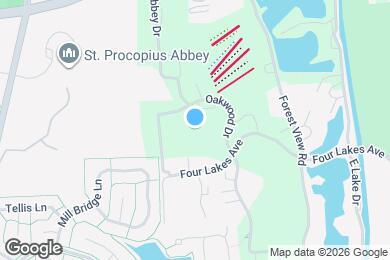 Map image of the property - 1833 Four Lakes Ave