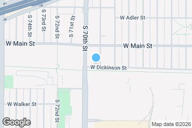 Map image of the property - 653 S 69th St