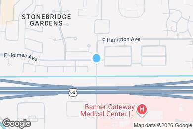 Map image of the property - Garrett Mesa