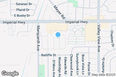 Map image of the property - 12807 Woodridge Ave