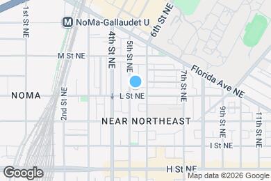 Map image of the property - 504 L St NE