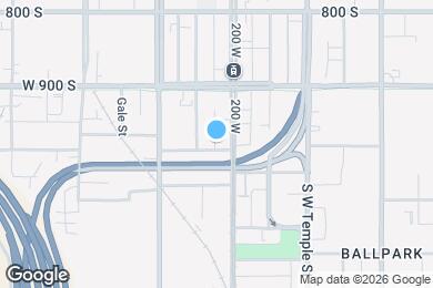 Map image of the property - 216 W Fayette Ave