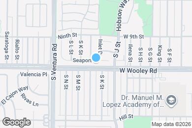 Map image of the property - 1224 Seaport Dr