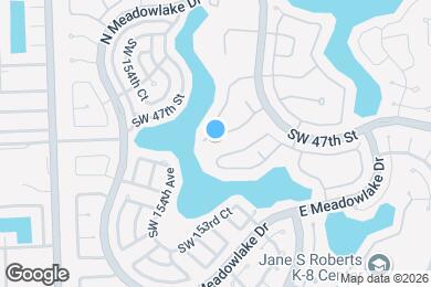 Map image of the property - 15272 SW 46th Ln