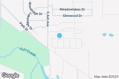 Map image of the property - 1101 New Meadow Dr