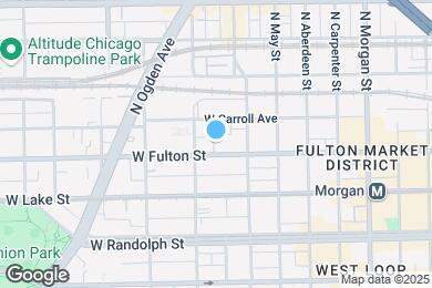 Map image of the property - 1232 W Fulton St