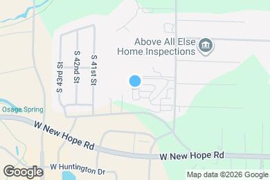 Map image of the property - 1736 S 39th Pl