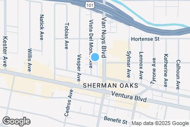Map image of the property - 4464 Vista Del Monte Ave