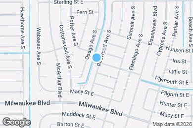 Map image of the property - 548 Redwood Ave S