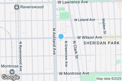 Map image of the property - 1515 W Wilson Ave