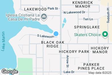 Map image of the property - 4936 S Lakewood Dr