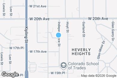 Map image of the property - 1887 Independence St