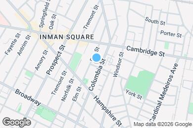 Map image of the property - 89 Lincoln St