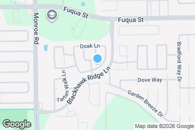 Map image of the property - 8911 Durham Manor Ln