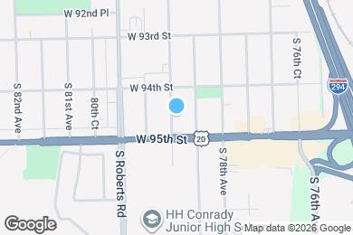Map image of the property - 9439 S 79th Ave