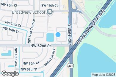 Map image of the property - 1976 SW 60th Ter