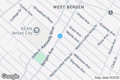 Map image of the property - 200 Bergen Ave