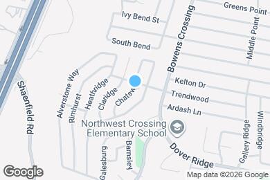 Map image of the property - 7606 Chatsworth