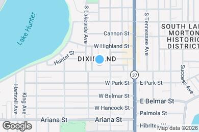 Map image of the property - 321 W Patterson St