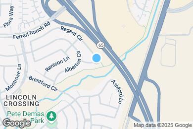 Map image of the property - 1279 Regent Cir