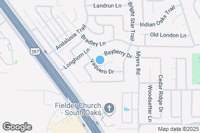 Map image of the property - 5005 Vaquero Dr