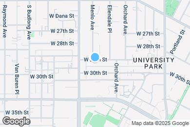 Map image of the property - 1340 W 29th St