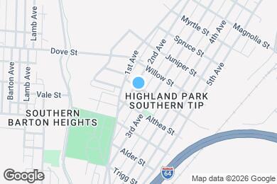 Map image of the property - 2017 2nd Ave