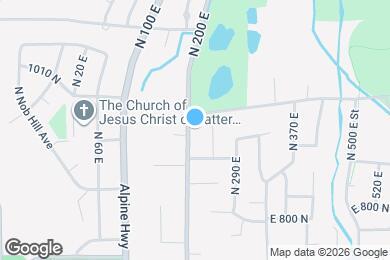 Map image of the property - 976 N 200 E