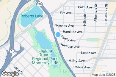 Map image of the property - 1260 Canyon Del Rey Blvd